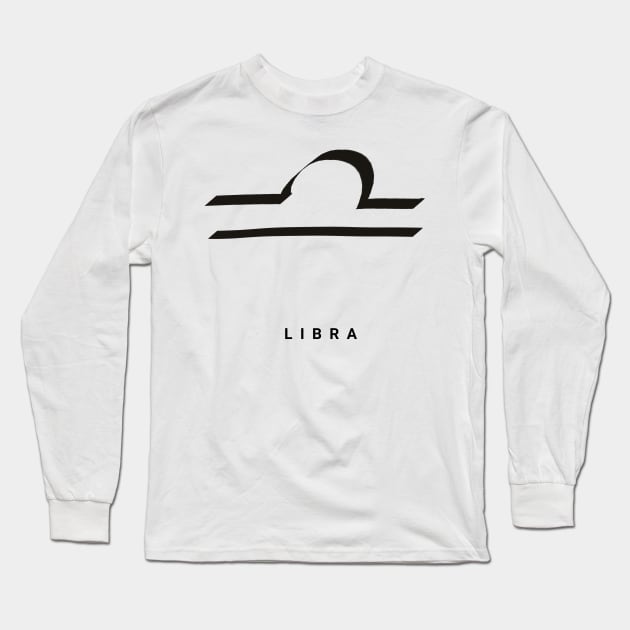 LIBRA KIROVAIR ASTROLOGICAL SIGNS #cancer #astrology #kirovair #symbol #minimalism #horoscope #scorpion #home #decor Long Sleeve T-Shirt by Kirovair